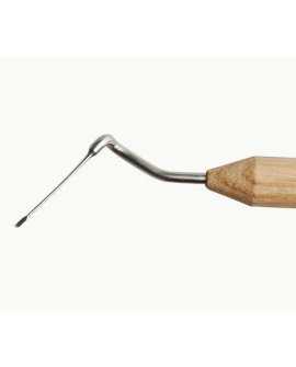 Inoculator with wooden handle (left-handed, right-handed)