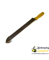 Proffesional uncapping knife with plastic handle