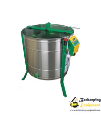Radial honey extractor with 4+12 frames