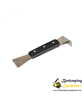 Hive tool stainless steel with plastic handle