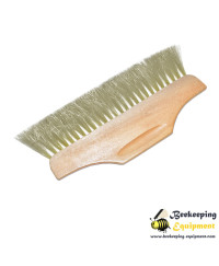 Horsehair beekeeper's brush