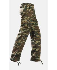 Camouflage pants.