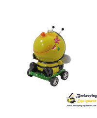 Money box bee in wheelbarrow