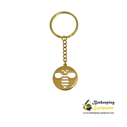 Gold bee keychain Gold bee keychain