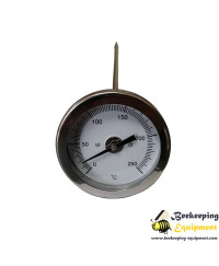 Industrial thermometer for paraffin