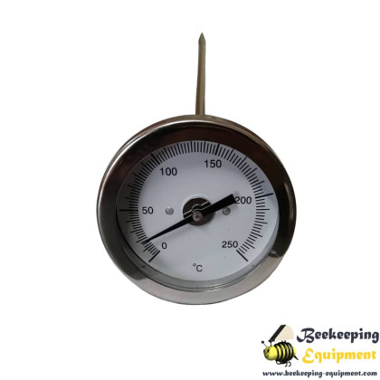 Industrial thermometer for paraffin