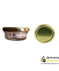 Glass jar 50 ml beeswax