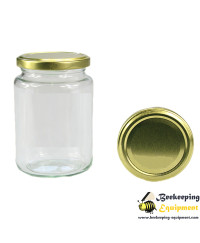 Glass honey jar 370 ml